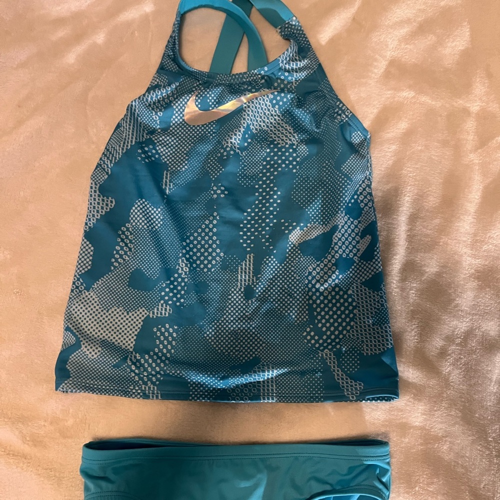 Nike blue kids bikini